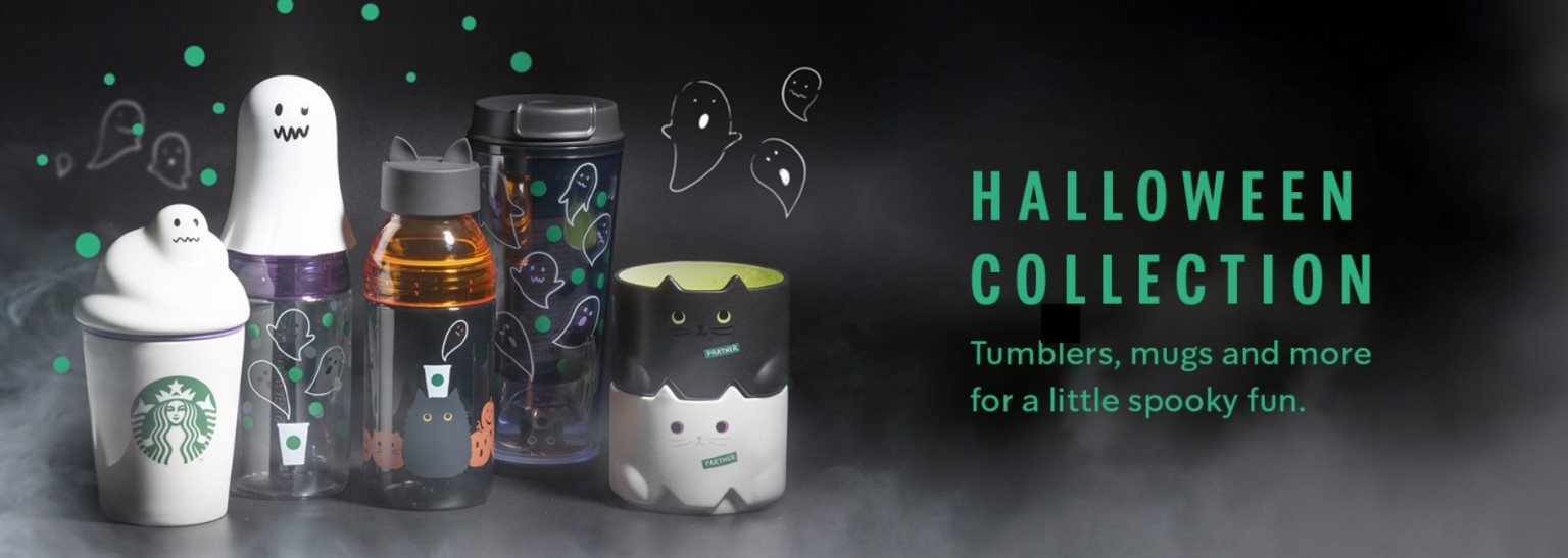Singapore Starbucks Launches Halloween Collection Merchandise The Design Of Each Item Is Not Only Creative And Cute But Also Has A Funny Ghost Design Leh Leo Radio News Singapore Starbucks Launches Halloween Collection Merchandise The Design Of Each Item Is Not Only Creative And Cute But Also Has A Funny Ghost Design Leh Leo Radio News