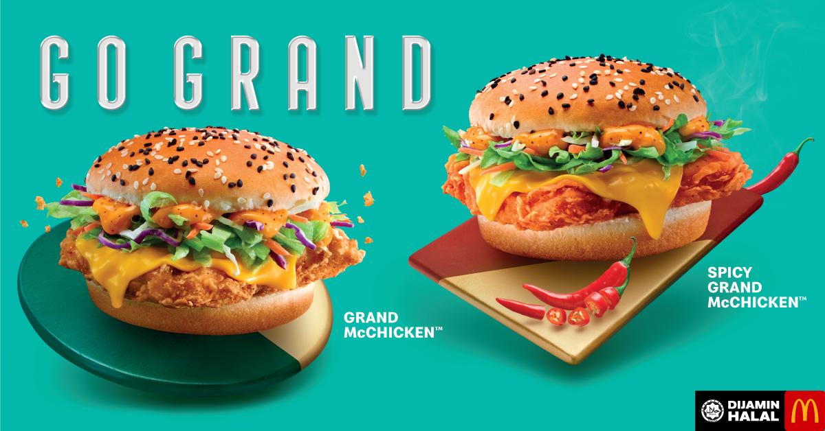 McDonald’s Malaysia Update November Limited Menu! Spicy Grand McChicken ...