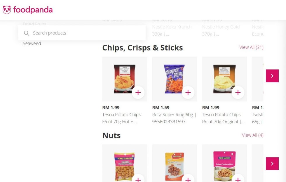 Stop venturing out for groceries! Foodpanda teamed up with Tescothe