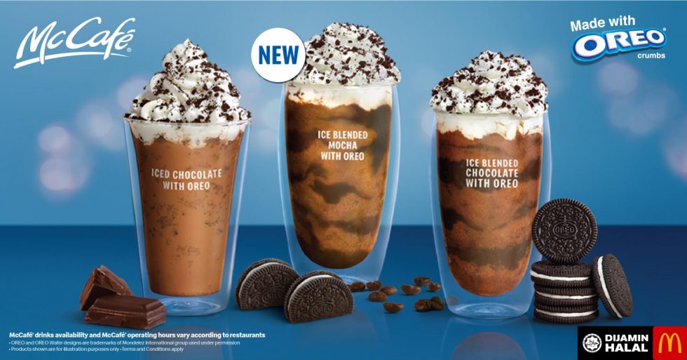 McDonald’s Malaysia has launched McCafe Oreo Series beverages, and also