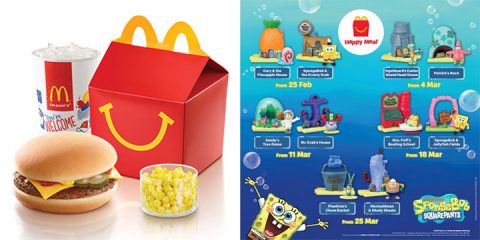 [SpongeBob SquarePants] Happy Meal’s Toys Is Finally Here At McDonald’s ...