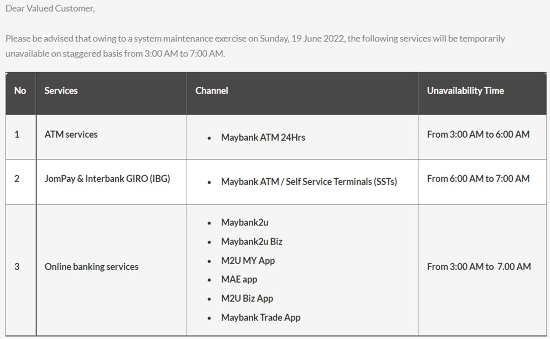 maybank-will-conduct-system-maintenance-on-june-19-withdrawals-and