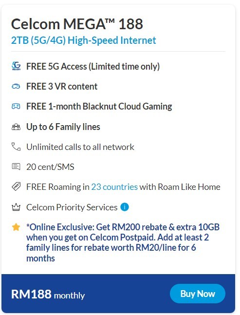 Celcom Launches Package with up to 2TB of Internet Data！ - Leh Leo ...