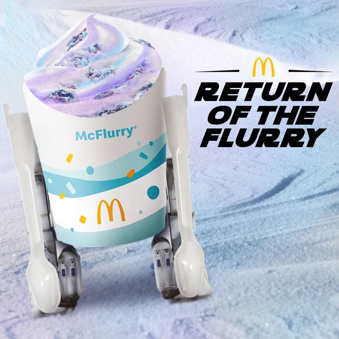 Magical Return McDonald's Sea Salt Ice Cream Shimmers in Mesmerizing