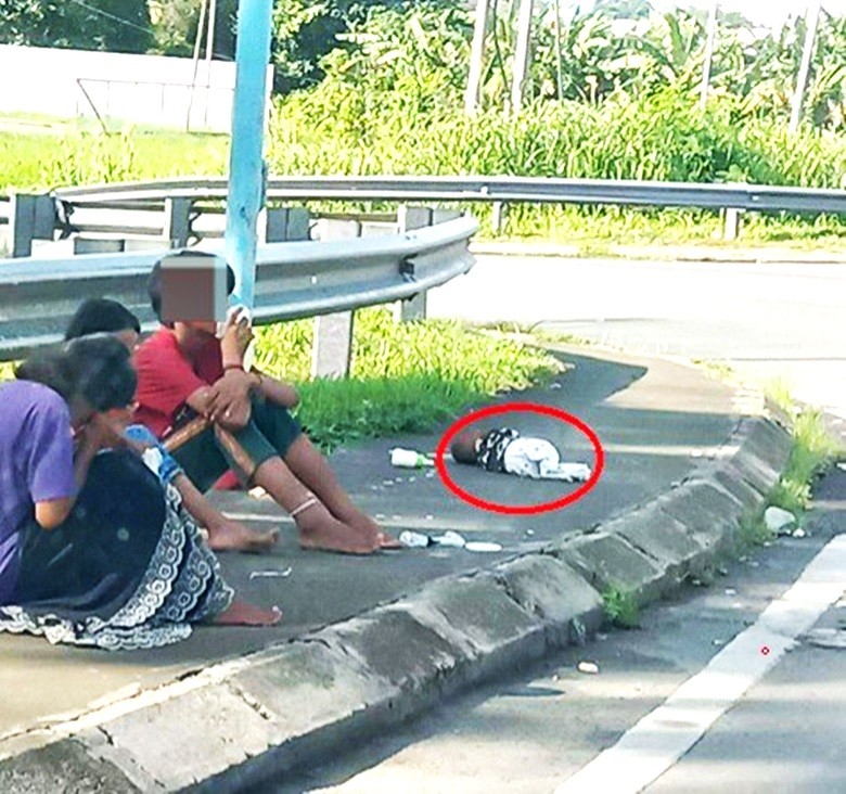 Netizens At first glance, they thought it was garbage. Adults begged