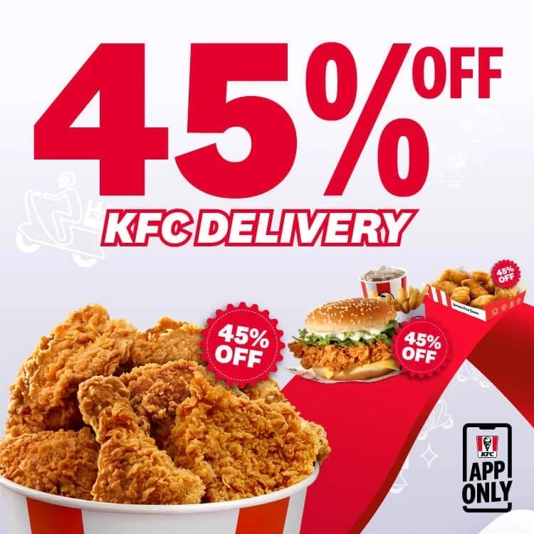 KFC offers discounts of up to 50 on set menus! Leh Leo Radio News